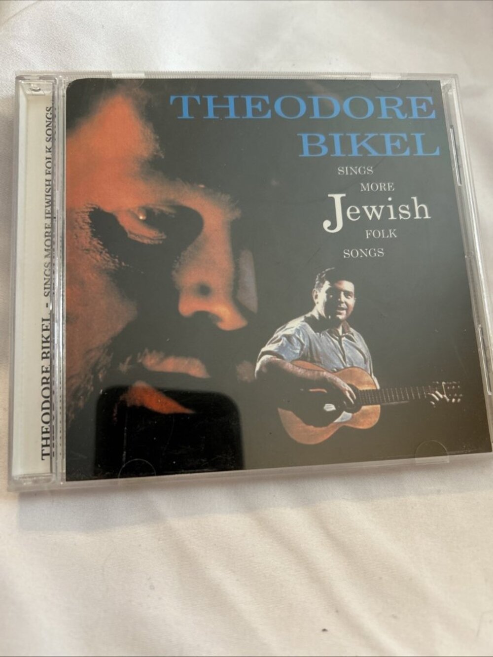 THEODORE BIKEL Sings More Jewish Folk Songs 1959 CD Bainbridge Preowned